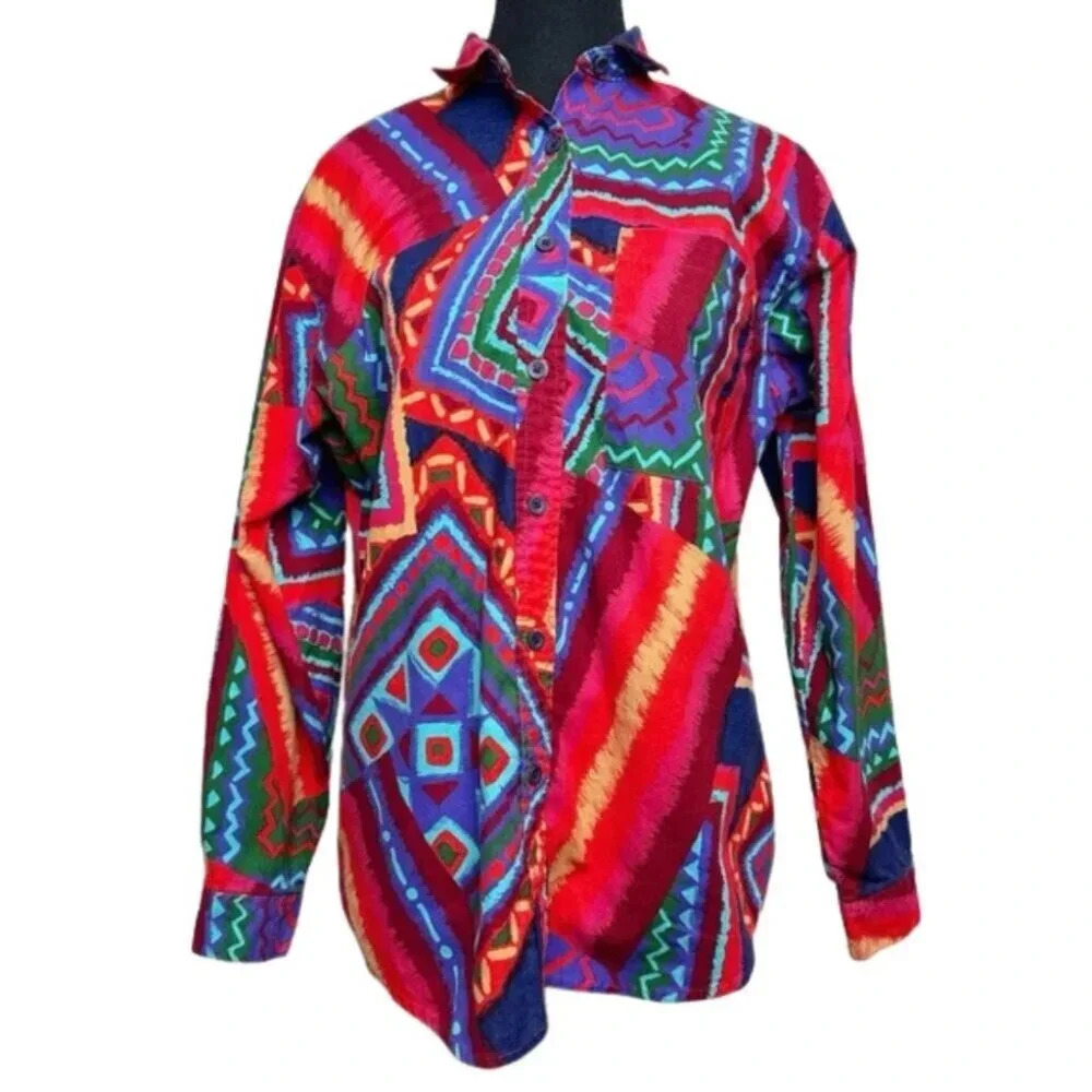 Wrangler Vintage Retro Button Down Rodeo Shirt
